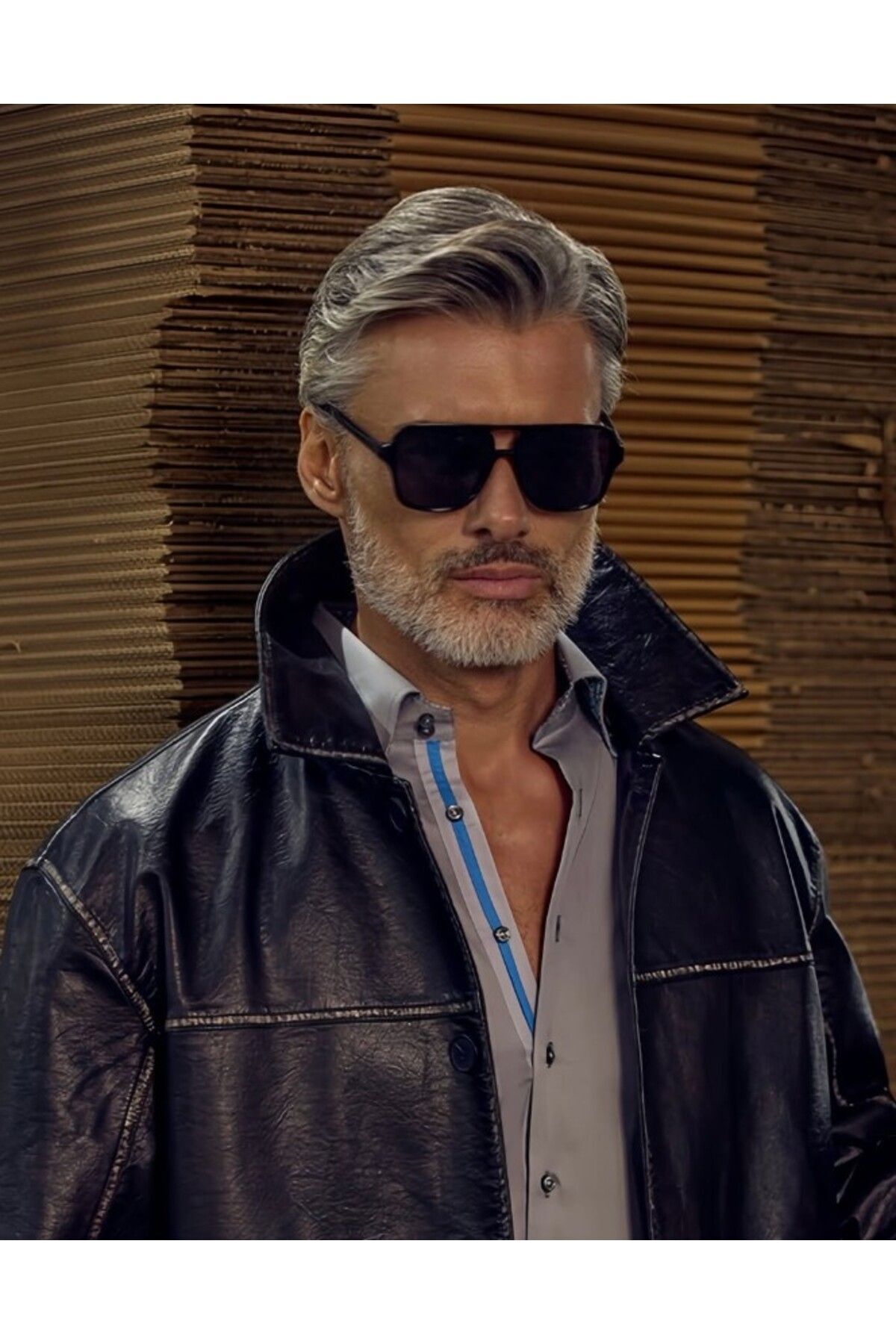 Fraude Siyah Güneş Gözlüğü Pilot Model Siyah Cam Renkli