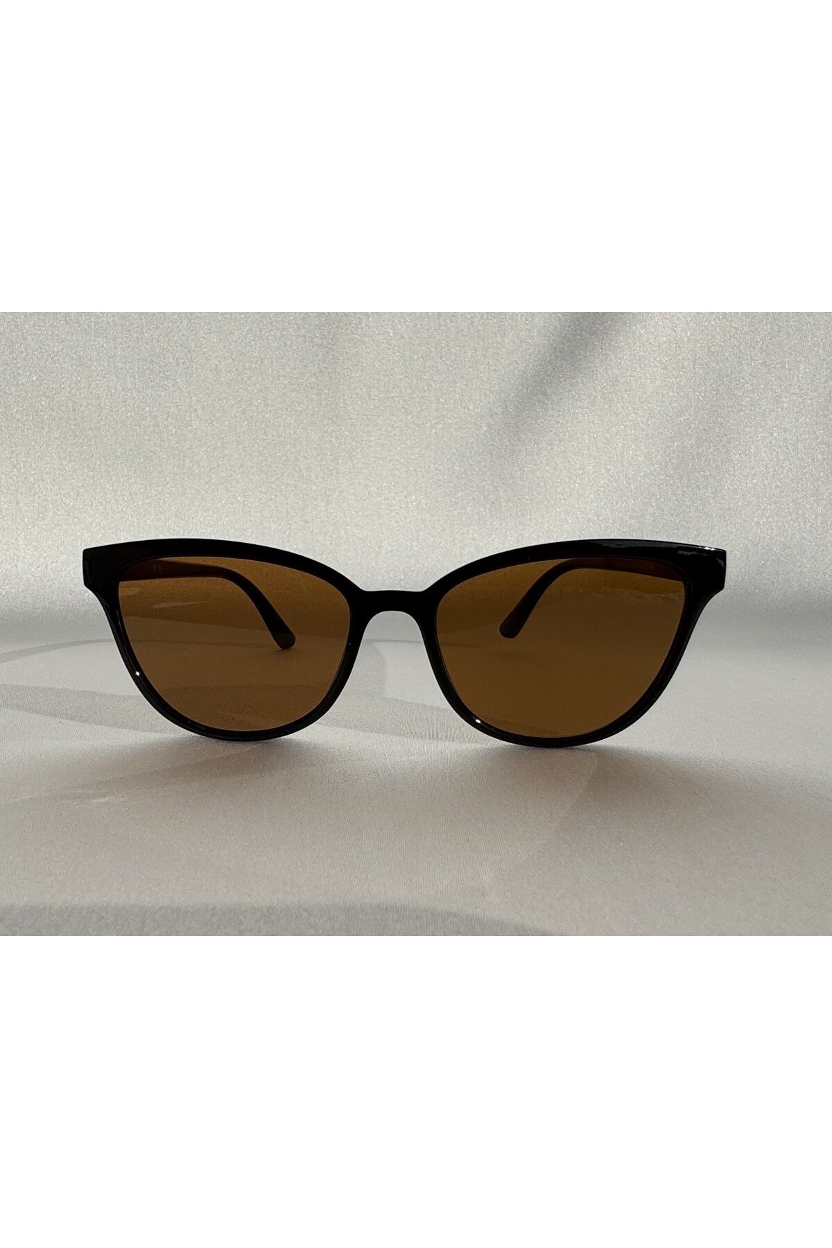 Talia Siyah Güneş Gözlüğü, Cateye, Kahve Cam Renkli