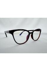 Talya Mavi Işık Korumalı Kahve Ekran Gözlüğü Optik Uyumlu Camları Değişebilir Unisex Kadın Erkek