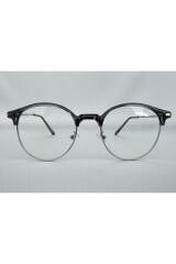 Unisex Mavi Işık Filtreli Korumalı Füme Renk Bilgisayar Ekran Gözlüğü Optik Cama Uyumlu