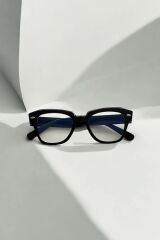 Venüs Siyah Mavi Işık Filtreli Ekran Gözlüğü Optik Uyumlu Camları Değişebilir