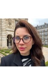 Leopar Cateye Mavi Işık Filtreli Ekran Gözlüğü Optik Uyumlu Camları Değişebilir