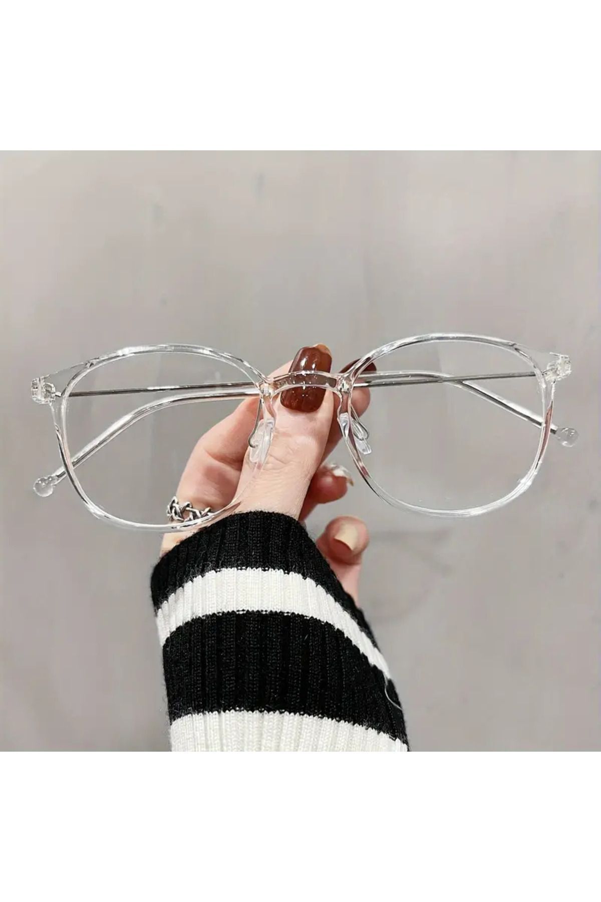 Mavi Işık Korumalı Unisex Şeffaf Gözlük Blue Block Optik Uyumlu Camları Değişebilir