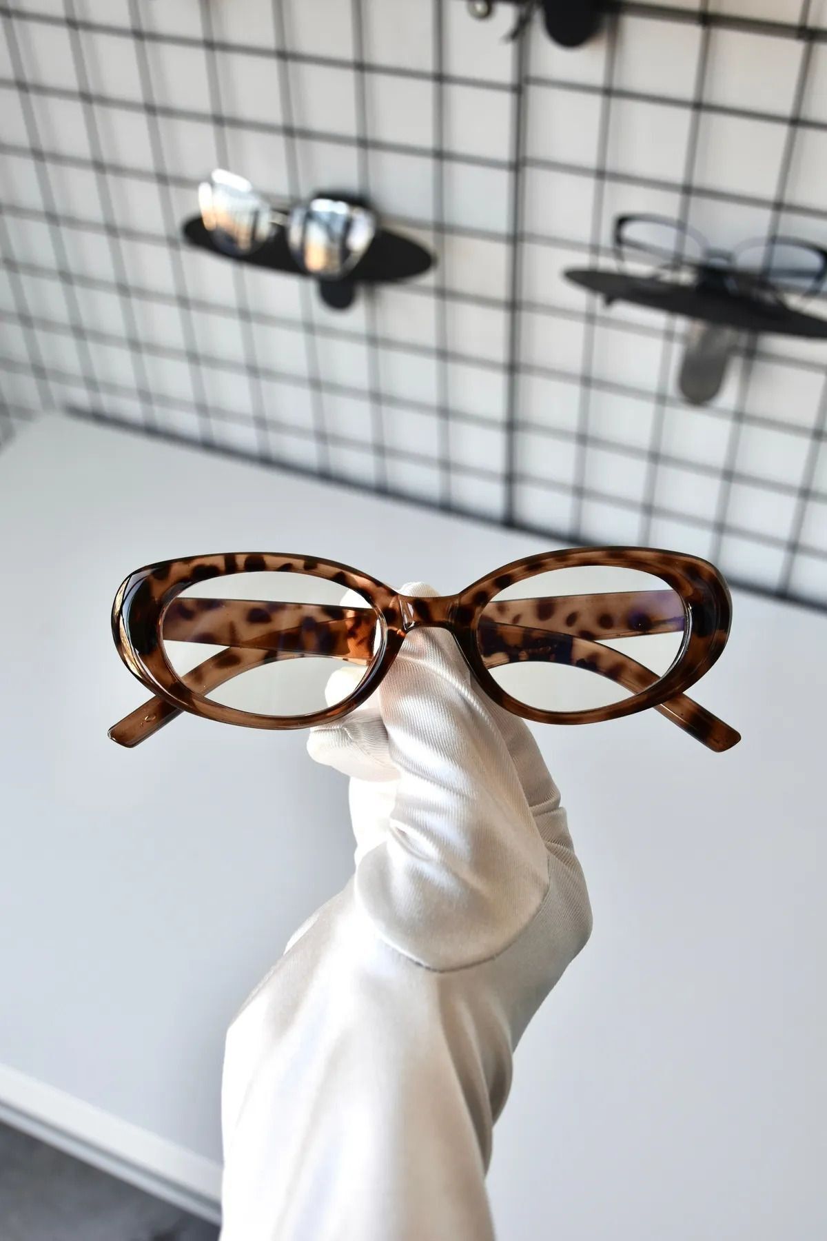 Retro Mavi Işık Korumalı Ekran gözlüğü