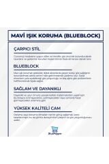 CAT EYE KLASİK RETRO Mavi Işık Korumalı Blue Block Ekran gözlüğü