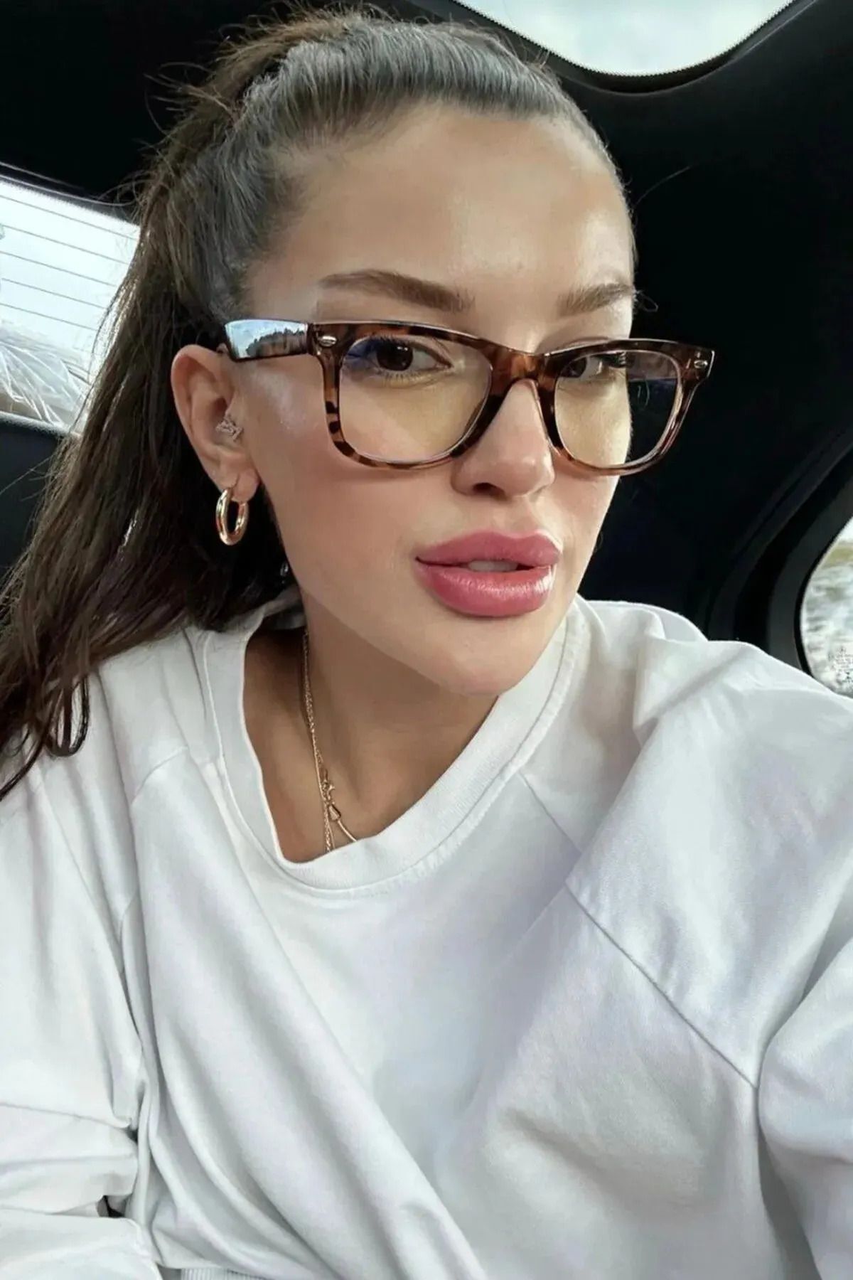 Clark Kadın Mavi Işık Korumalı Gözlük Leopar