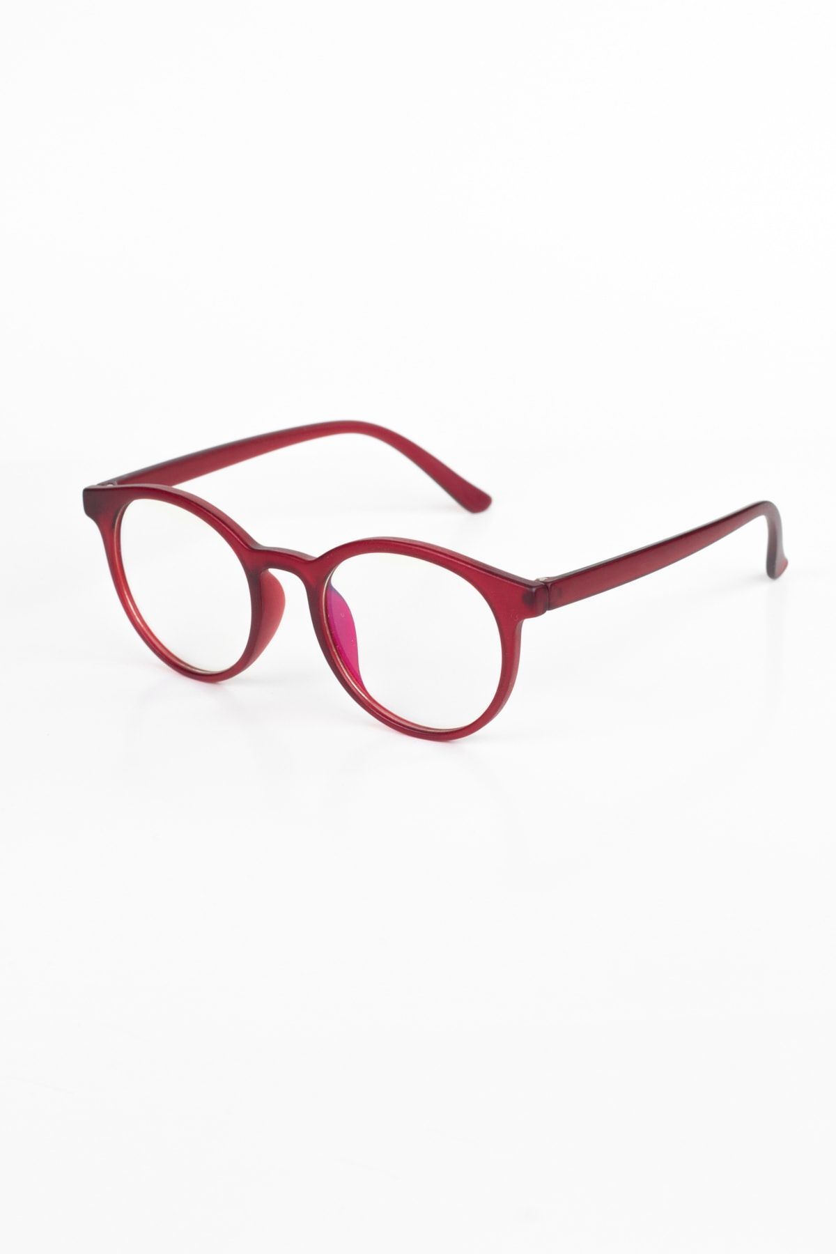 Kakao Bordo Mavi Işık Filtreli Gözlük